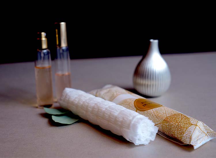 Custom oshibori scents